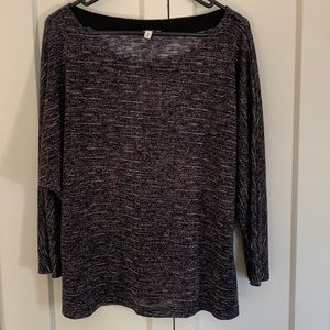 NWT Laura Sparkly Woven Top